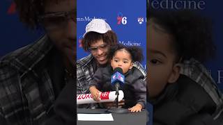 This moment between Kelly Oubre Jr. \u0026 his daughter 🥹❤️ | #Shorts