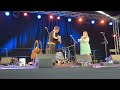 Jackie Oates & John Spiers at Sidmouth Folk Festival 2023.