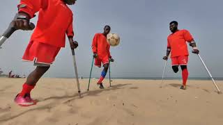 Gambia Amputee football team