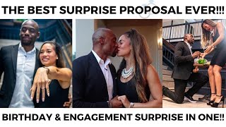 BEST SURPRISE PROPOSAL EVER!! // BIRTHDAY & ENGAGEMENT SURPRISE IN ONE!! 💍💞 #Engagement #Proposal