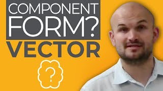 What is component form of a vector