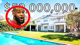 Inside Lebron James New $52M LA Mansion