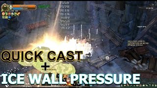 TOS] QUICK CAST + ICE WALL PRESSURE