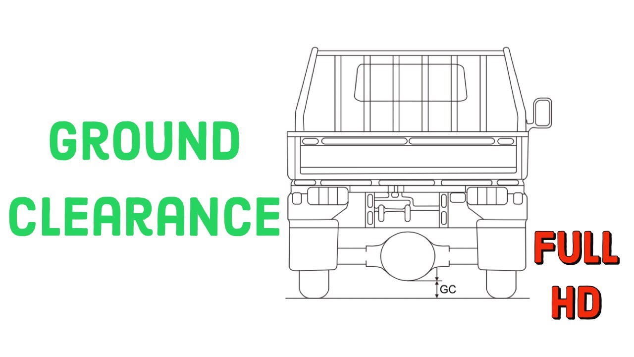 Ground Clearance Of Car Vehicle Ride Height In Automobile: Basic ...