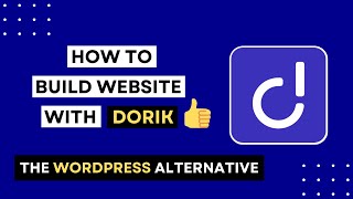 How to build a website with Dorik? | The Wordpress Alternative | #digifiaacademy