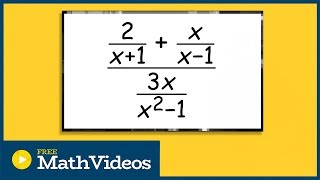 Simplify a Complex Fraction and label restrictions