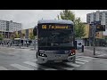 trams buses and metro in rotterdam the netherlands🇳🇱