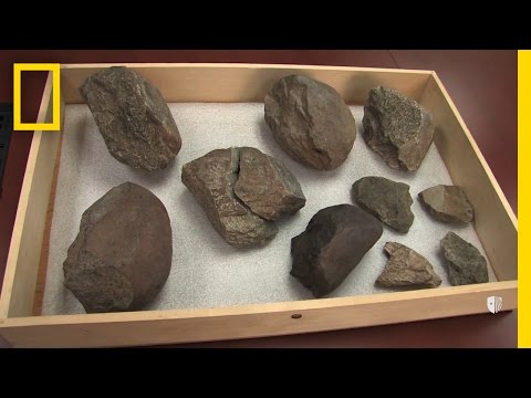 What is the name and geological age of the oldest stone tools in the archaeological record?