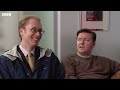 ricky gervais and stephen merchant s new sitcom extras bbc comedy greats