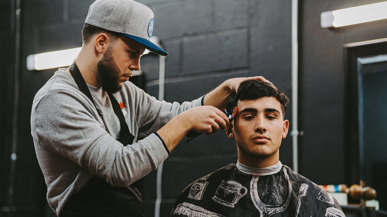 EPIC B ROLL | Behind The Scenes Barber Shop - YouTube