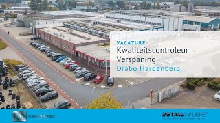 Vacature: Kwaliteitscontroleur Verspaning | Drabo Hardenberg