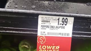 $1.99 for Jalapeños 🙄