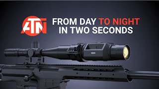 ATN TICO LT - Thermal Clip-On Sight - From Day To Night In Two Seconds!