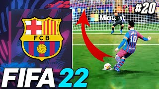 MESSI'S PENALTY COULD DECIDE EVERYTHING!!!😰 - FIFA 22 Barcelona Career Mode EP20
