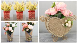 Original ideas for decorative vases with your own hands