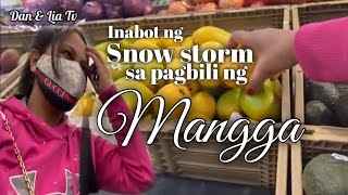 INABOT NA NG SNOW STORM SA PAGBILI NG MANGGA|BUHAY SA CANADA|PINAY IN CANADA||VLOG#69||