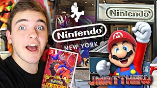 Going To The NINTENDO NYC STORE For The First Time!