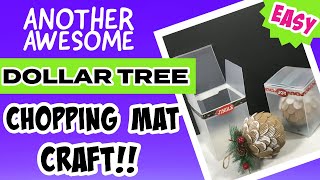 EASIEST way to use DOLLAR TREE CHOPPING MATS! and it’s USEFUL!