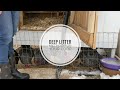 Deep Litter Method for your chicken coop - EASY!!