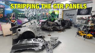 Rebuilding a salvage Nissan GTR part 8 (COPART REBUILD)