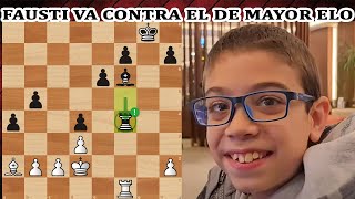 FAUSTI CONTRA EL DE MÁS ELO Faustino Oro vs Thai Dai Van Nguyen ronda 7 Tata Steel 2025 Challengers