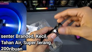 Sofirn SC18 SST40 senter super terang kecil pakai tir lens