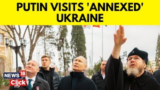 Russian President Vladimir Putin Visits Annexed Crimea | Russia Vs Ukraine War Update | News18