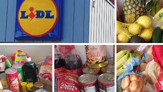 Food  Grocery Shopping For The Week/Lidl Supermarket  Germany