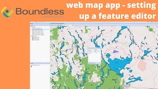 BoundlessGeo: web map application basics - setting up a feature editor