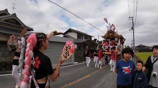 高向中町　令和元年度　南河内だんじり祭り