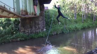 Jumping From Bridge To River **Dangerous** | ChubGig