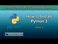 Lesson 1- How to Install Python on Windows  (Introduction to Python for Absolute Beginners)
