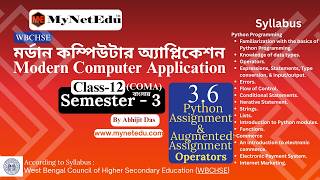 3-6-Python-Assignment-&-Argumented-Assignment-Operators