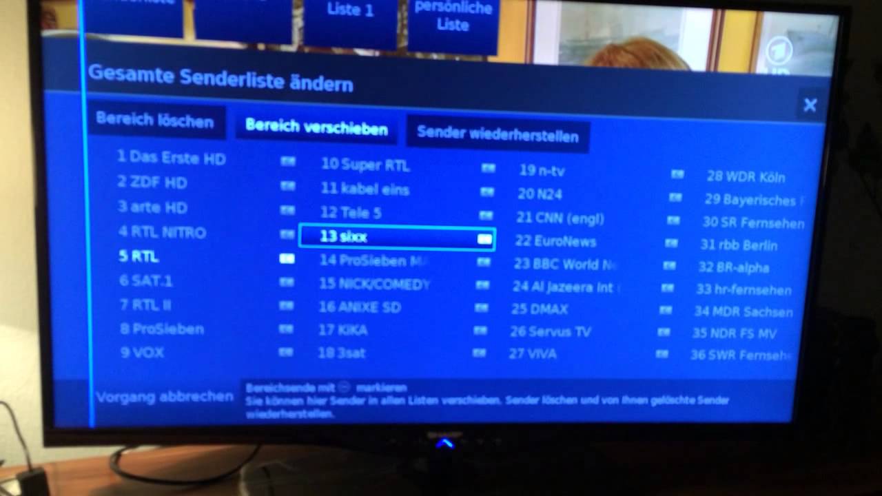 Belastung Symmetrie Trauer Sharp Aquos Sendersuchlauf Kabel Optional ...