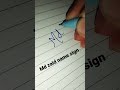 Md zaid name signature/Comment your name #short #viral #trending