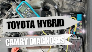 Toyota Camry Hybrid System Check Fault Diagnosis