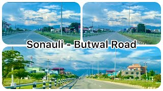 Bhairahawa Butwal Road ! Sonauli Butwal Road ! Beautiful Nepal ! Butwal Nepal ! Lumbini Nepal !