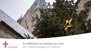 Pontifikalamt im Paderborner Dom