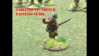 Tabletop CP: Early War French Painting Guide