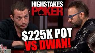 HUGE $225,000 Pot vs Tom Dwan - HIGH STAKES POKER TAKES with Daniel Negreanu 03