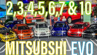 MITSUBISHI EVO LEGENDS- Revolutionizing JDM Culture in 1/64 Scale (Hobby Japan and Tarmac Works)