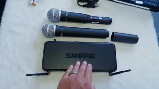 Shure SVX288/PG58 ប្រភេទMicrophoneដែលមានគុណភាពល្អ និងសម្លេងពិរោះ