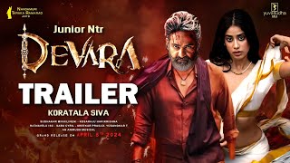 DEVARA Official Trailer | NTR | Koratala Shiva | Janhvi | Anirudh Ravichander | Yuvasudha Arts