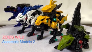 ZOIDS WILD Assemble Models 2