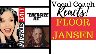 LIVE REACTION: Floor Jansen AFTER FOREVER "Energize Me" Vocal Coach Reacts & Deconstructs