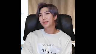 bts rm talk about jungkook big eyes/rm first reaction on jungkook eyes at audition #bts #shorts #jk