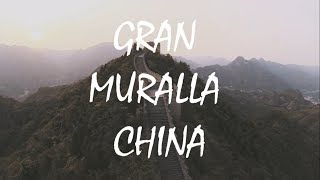 IMPRESIONANTES IMAGENES DE LA GRAN MURALLA CHINA DESDE DRONE.