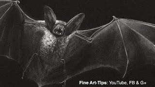 How to Draw a Vampire Bat - Prepare for Halloween!