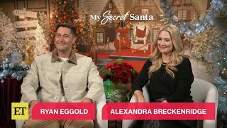 Ryan Eggold - Alexandra Breckenridge talk about My secret santa to ET