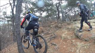 산산산MTB 일요싱글 아차산 2017년 2월5일